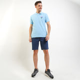 Hush Puppies Pakaian Pria Polo Seste In Light Blue