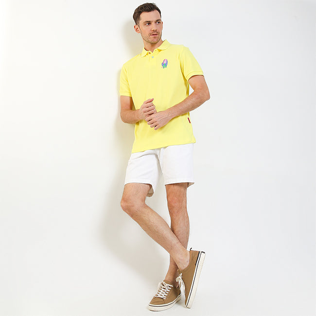 Hush Puppies Pakaian Pria Polo Seste In Yellow