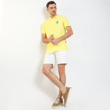 Hush Puppies Pakaian Pria Polo Seste In Yellow