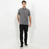 Hush Puppies Pakaian Pria Polo Bsc Arion 2 In Dark Grey