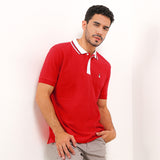 Hush Puppies Pakaian Pria Polo Jelt In Red
