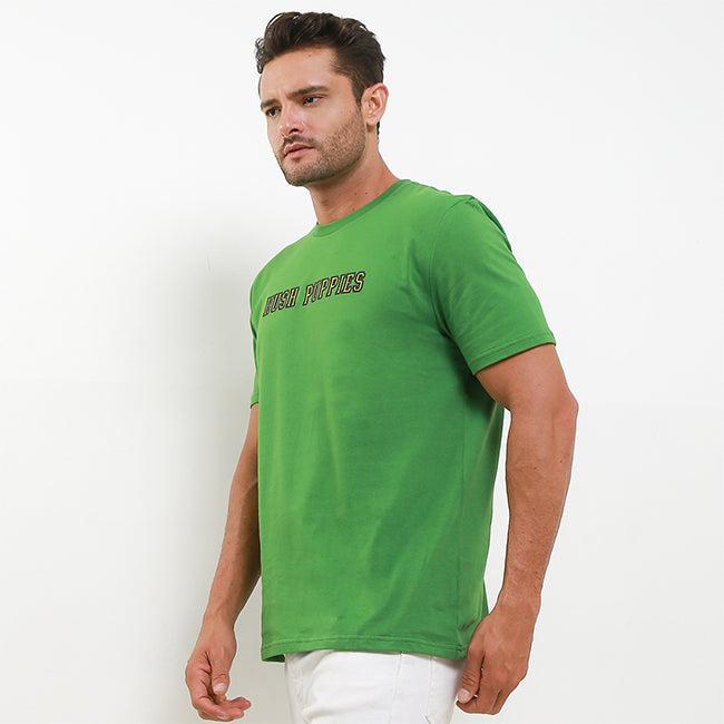 Hush Puppies Pakaian Pria T Shirt Nightfall In Green