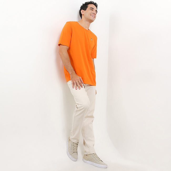 Hush Puppies Pakaian Pria T Shirt Leviero 4 In Orang