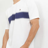 Hush Puppies Pakaian Pria T Shirt Manora In White