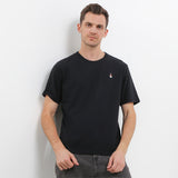 Hush Puppies Pakaian Pria T Shirt Bsc Sandwich In Black