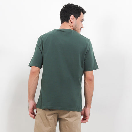 Hush Puppies Pakaian Pria T Shirt Hamish In Olive