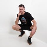 Hush Puppies Pakaian Pria T Shirt Hh Bronn In Black