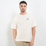 Hush Puppies Men Tops Be Kind X Smileyworld Tee In Cream