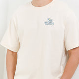 Hush Puppies Men Tops Be Kind X Smileyworld Tee In Cream