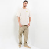 Hush Puppies Men Tops Bassethound X Smileyworld Tee In Beige