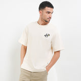 Hush Puppies Men Tops Hp Smiley X Smileyworld Tee In Cream