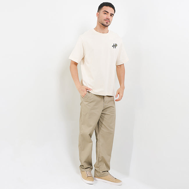 Hush Puppies Men Tops Hp Smiley X Smileyworld Tee In Cream