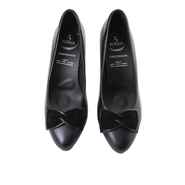 Obermain Sepatu Formal Wanita Agnes Charis In Black