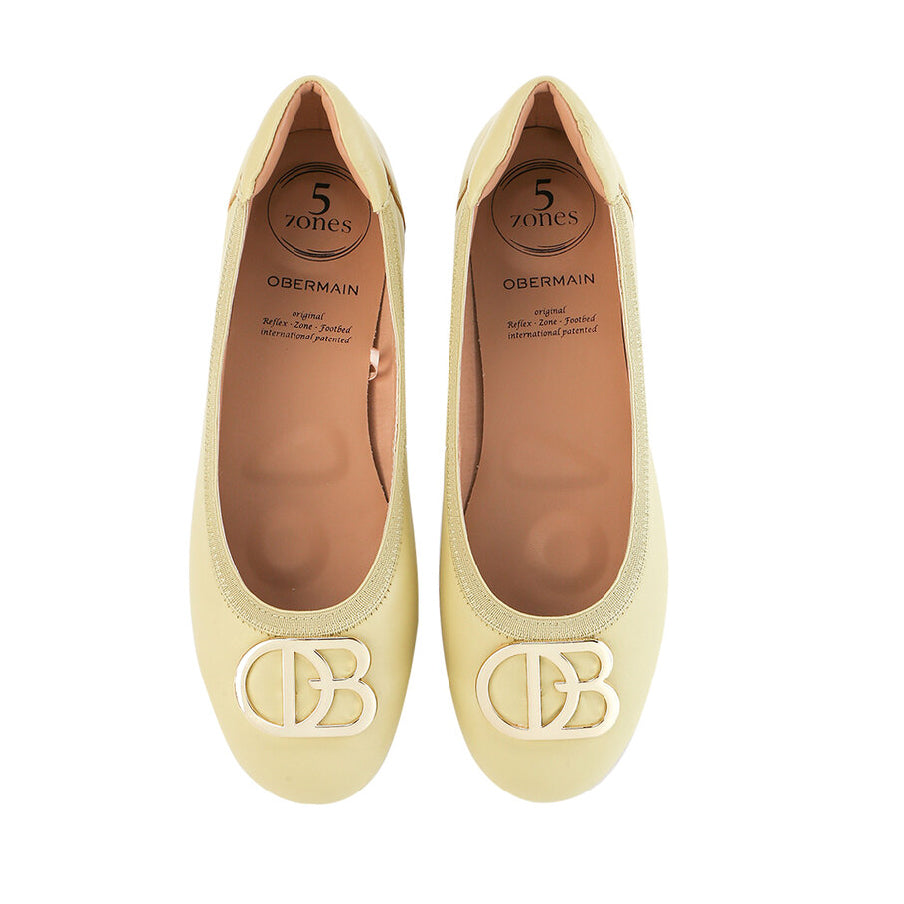 Obermain Sepatu Flats Wanita Harper Eleni In Yellow