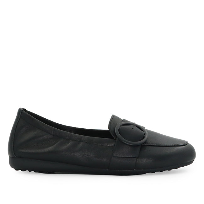 Obermain Sepatu Loafer Wanita Gaddis Carol In Black