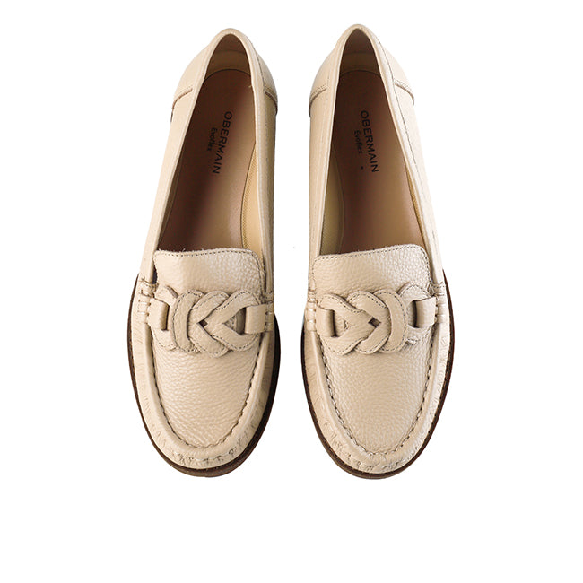 Obermain Sepatu Loafer Wanita Glora Helen In Cream