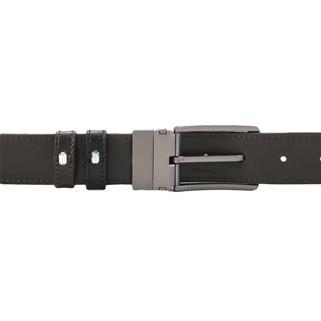 Obermain Aksesoris Pin Clip Unisex Royal Pin Clip Reversible In Black/Brown