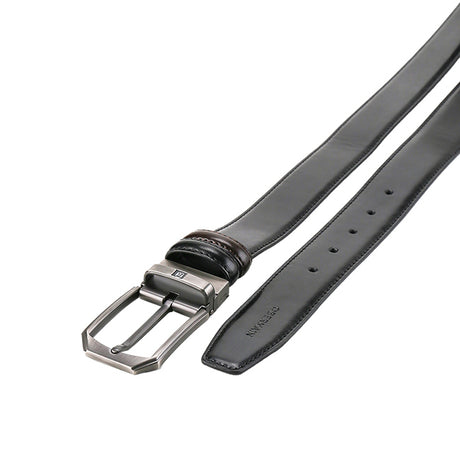 Obermain Accessories Pria Pin Clip George Pin Clip Reversible In Black/Brown -OBB0693BK/BR
