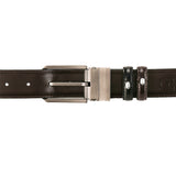 Obermain Accessories Pria Pin Clip George Pin Clip Reversible In Black/Brown -OBB0693BK/BR