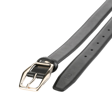 Obermain Accessories Wanita Pin Clip Alexis Ladies Leather Pin In Black