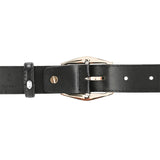 Obermain Accessories Wanita Pin Clip Alexis Ladies Leather Pin In Black