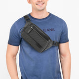 Obermain Men Wilbert Waist Bag In Grey