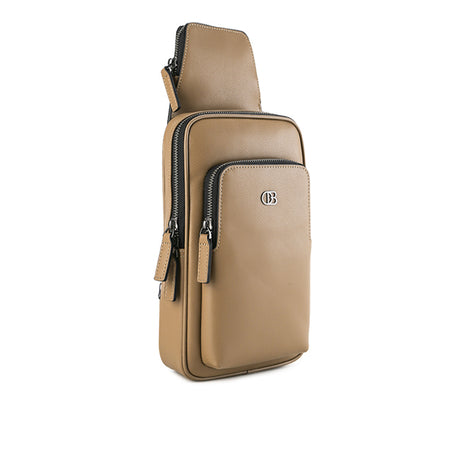 Obermain Men Acton Chest Bag - L In Sand
