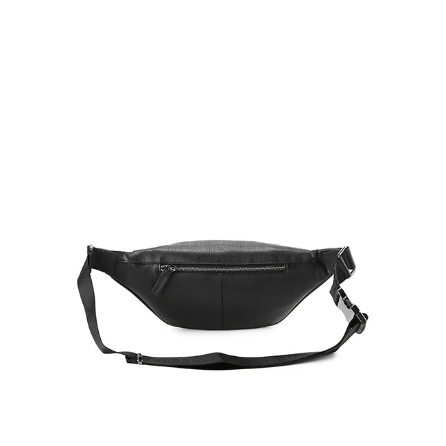 Obermain Men Boston Waist Bag - L In Black