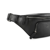 Obermain Men Boston Waist Bag - L In Black