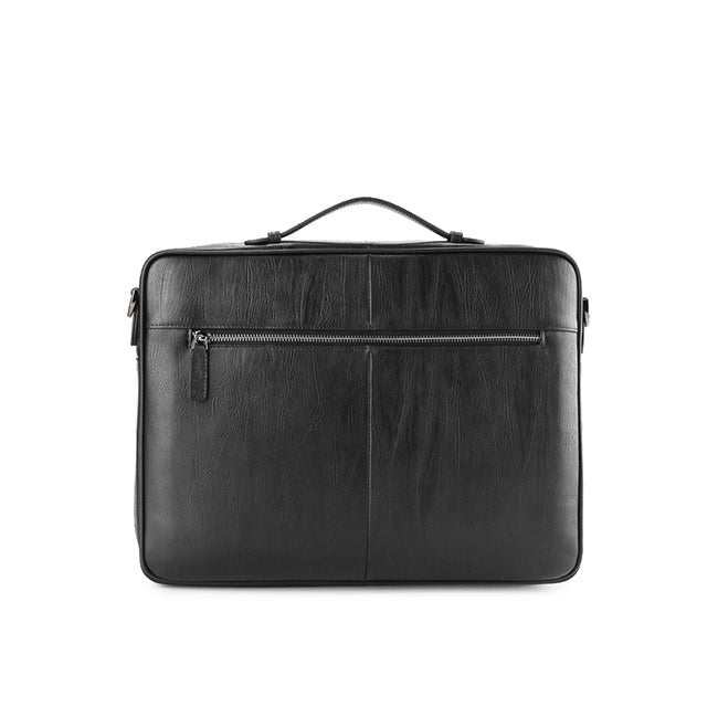 Obermain Men Boston Document Bag - L In Black