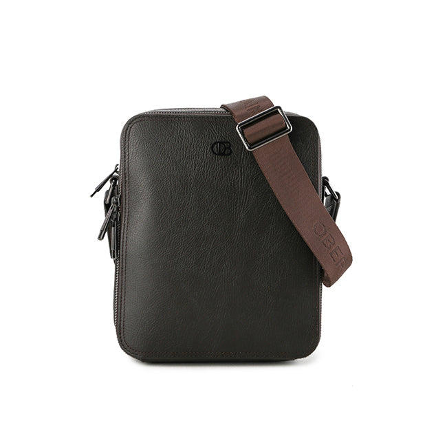 Obermain Men Axe Sling Bag - L In Brown