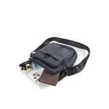 Obermain Men Kaleb 2 Sling Bag In Navy