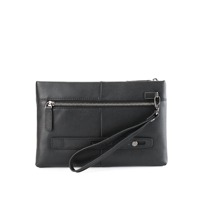 Obermain Tas Clutch Pria Mark Clutch Rfid - L In Black