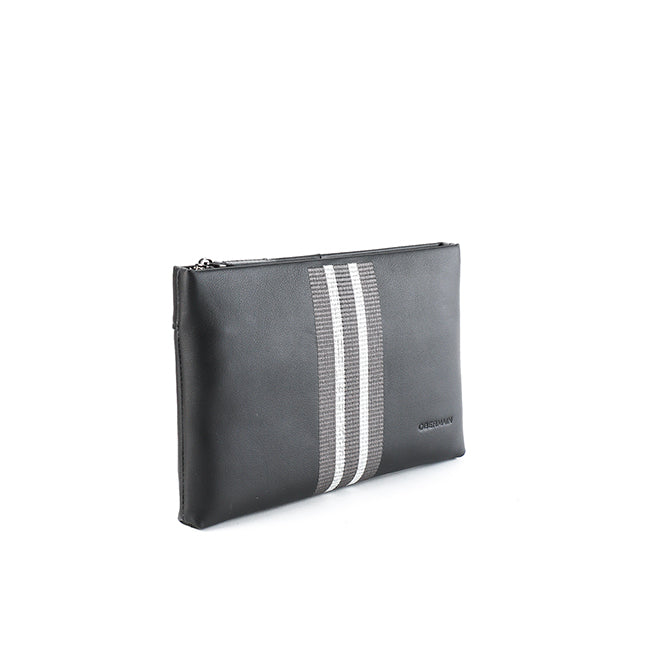 Obermain Tas Clutch Pria Mark Clutch Rfid - L In Black