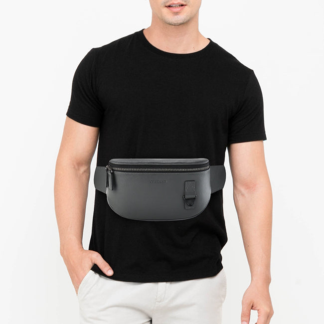 Obermain Tas Waist Bag Pria Malcom Waist Bag - L In Grey