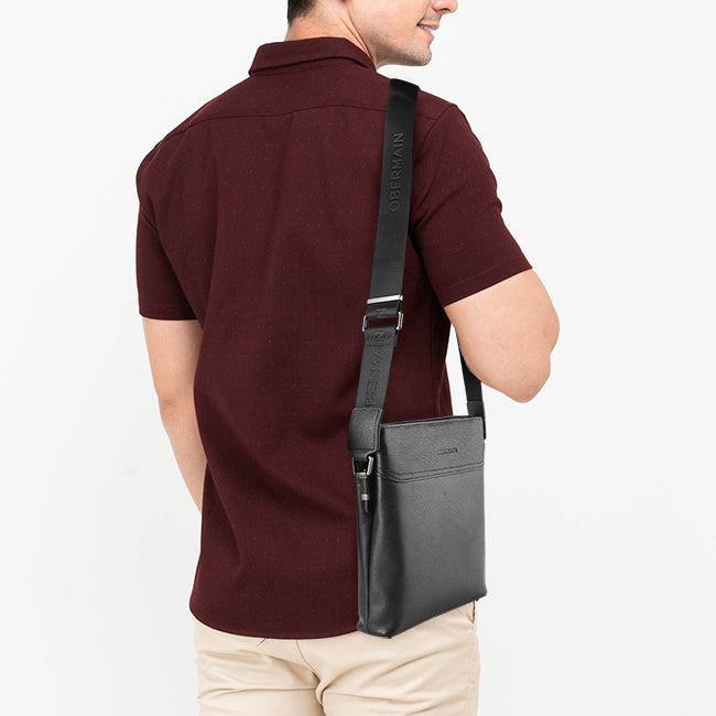 Obermain Tas Pria Maison Sling Bag - L In Black