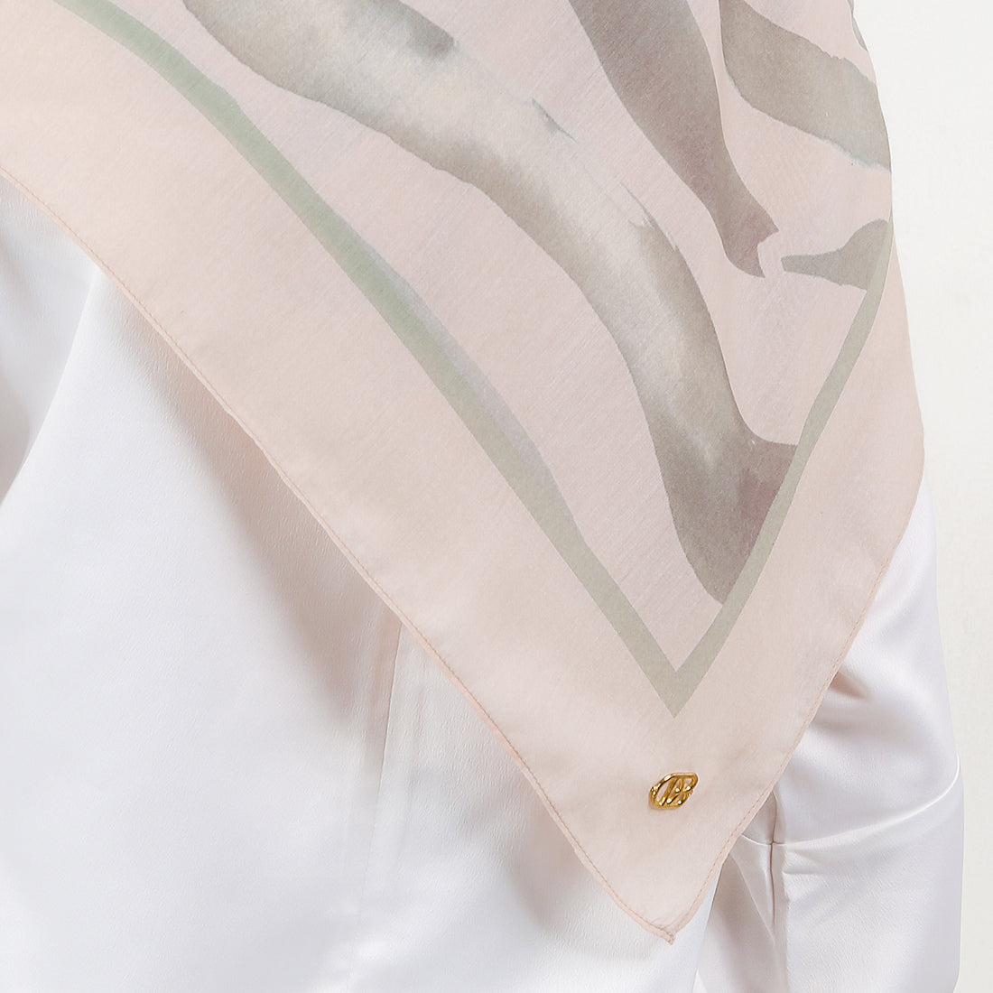 Benazir In Green-Beige