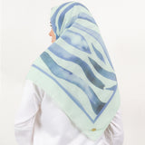 Benazir In Blue-Green