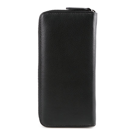 Obermain Aksesoris Short Wallet Pria Baylor Long Zip Wallet In Black/Grey