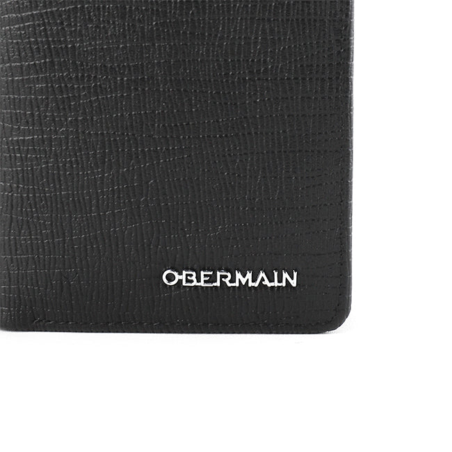 Obermain Aksesoris Long Wallet Unisex Nako Tall Wallet - Rfid In Black