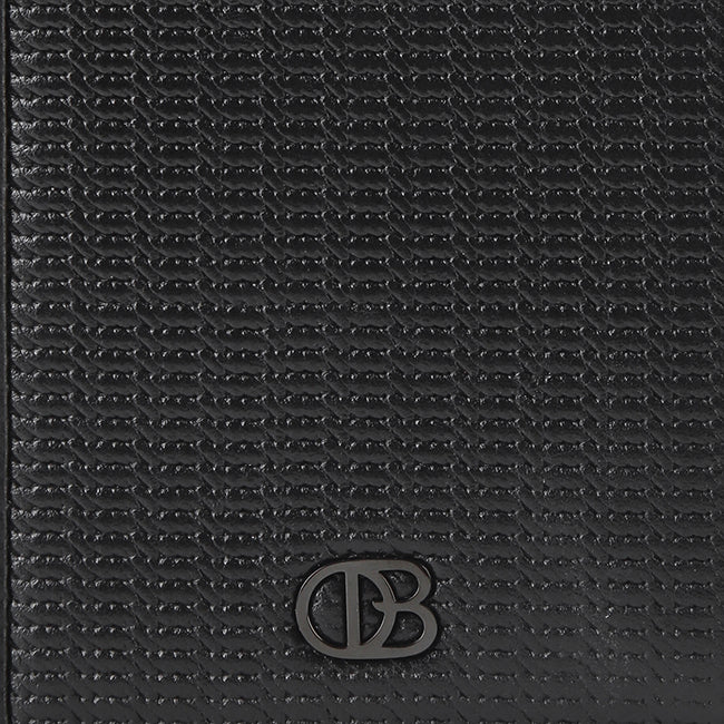 Obermain Men Wallet Greyson Short Wl W/ Dtch In Black