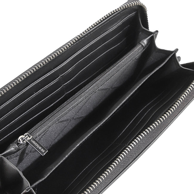 Obermain Men Wallet Greyson Long Zip Wl-Rfid In Black