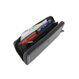Obermain Men Wallet Greyson Long Zip Wl-Rfid In Black