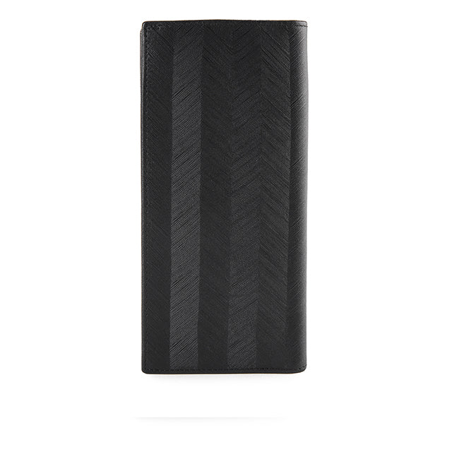 Obermain Men Wallet Gary Long Wl-Rfid In Black