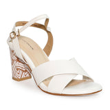 Obermain Sandal Ankle Strap Wanita Miller Angie - Anklestrip In Off White
