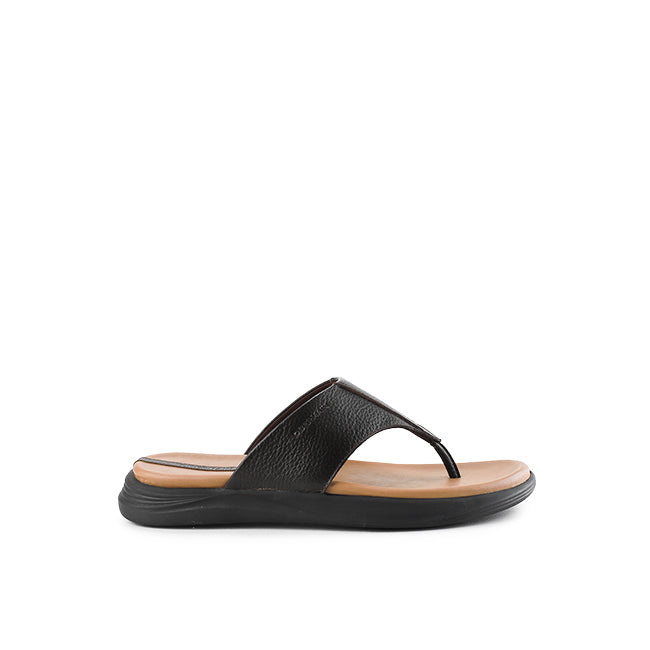 Obermain Sandal Pria Elden Kordell In Brown