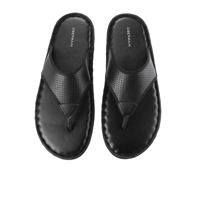 Obermain Sandal Pria Sandals Ermin Rayne In Black