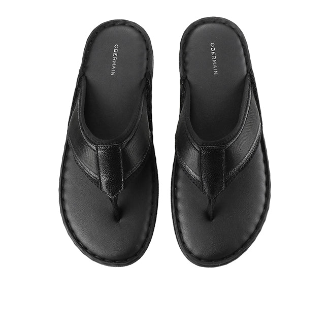 Obermain Sandal Pria Sandals Eric Mitchell In Black