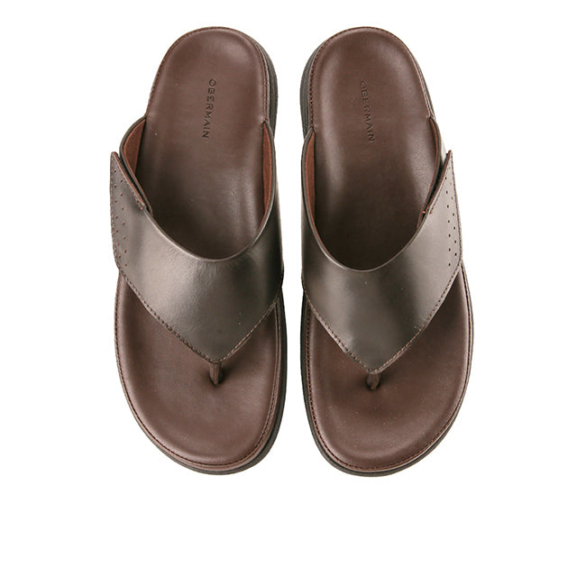 Obermain Sandal Pria Sandals Eugen Josue In Dark Brown