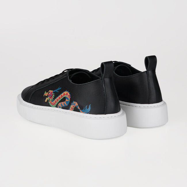 Obermain Sepatu Pria Sneakers Dreamflyer Riser In Black